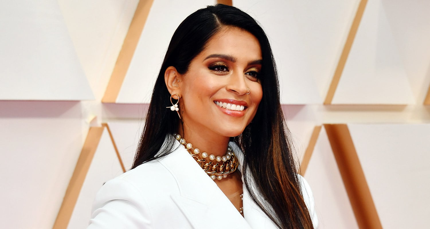 Lilly Singh Is a Vision In White at Oscars 2020