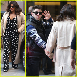 Nick Jonas & Priyanka Chopra Enjoy Valentine's Day Lunch in Milan