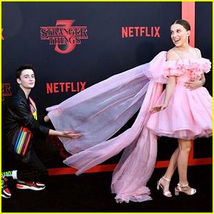 Noah Schnapp Shares Super Sweet Birthday Note For BFF Millie Bobby Brown With Throwback Photos!
