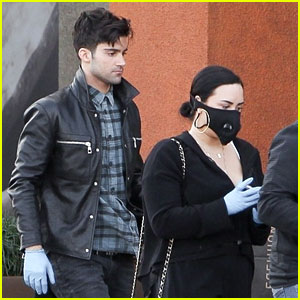 Demi Lovato & Max Ehrich Went Grocery Shopping Together Earlier This Month!