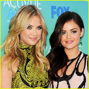 Did You Know Lucy Hale & Ashley Benson Actually Met on MySpace Through a Big Time Rush Guy??