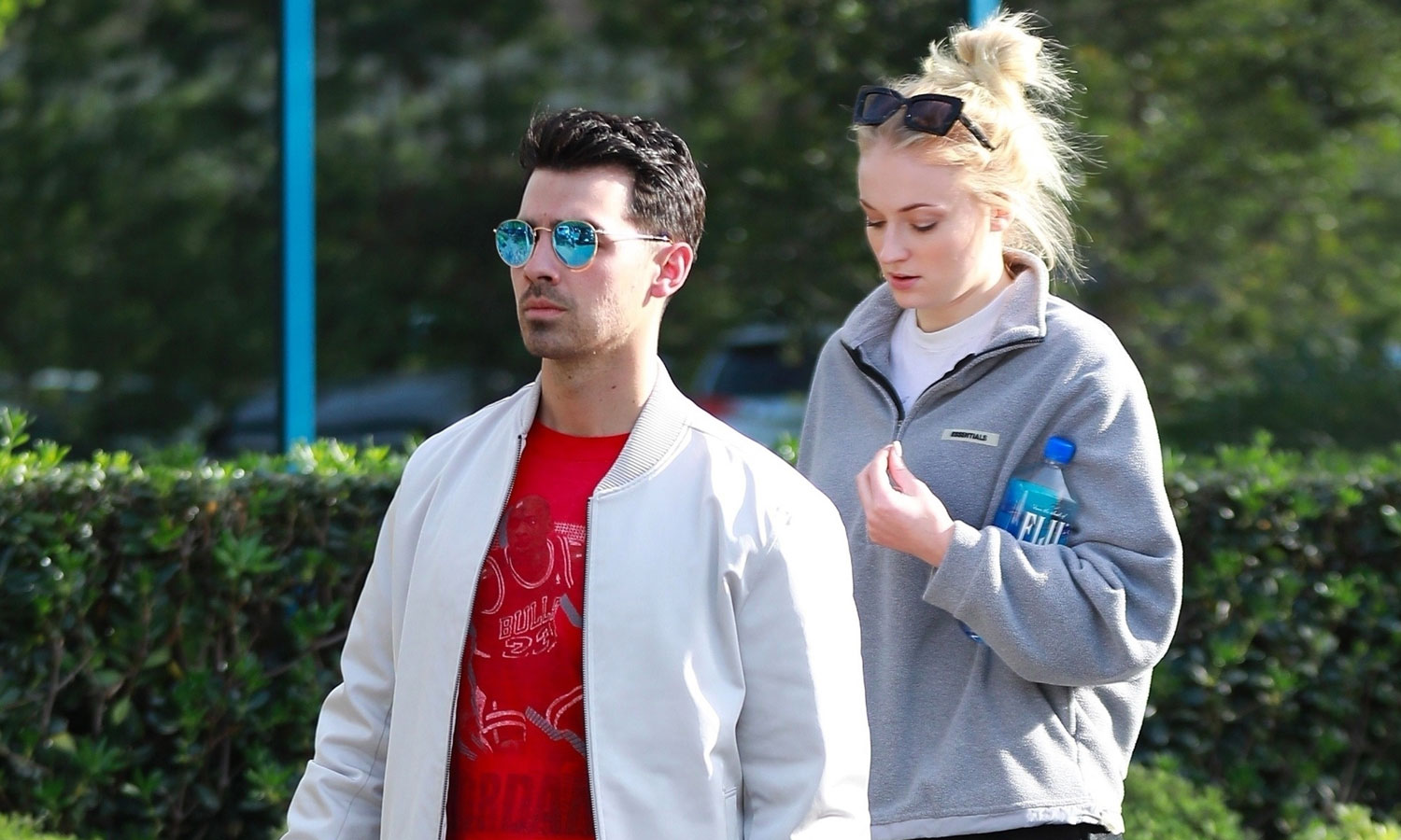 Joe Jonas Joins Wife Sophie Turner for Casual Thursday Outing | Joe ...