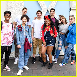 'Zombies 2' Cast Enjoy Fun Filled Day at Disneyland