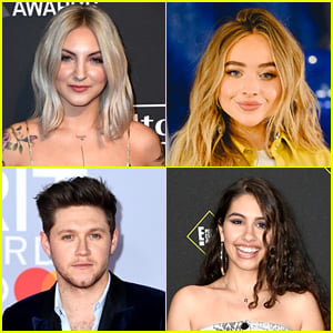 Julia Michaels & JP Saxe Gather Friends Sabrina Carpenter, Niall Horan & More For 'If The World Was Ending' - Watch!