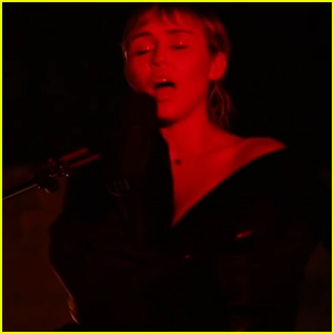 Miley Cyrus Sings 'Wish You Were Here' From Her Backyard on 'SNL' - Watch!