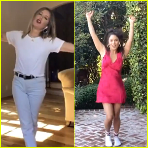 Ashley Tisdale & Vanessa Hudgens Shared Bloopers From 'We're All In This Together' Singalong