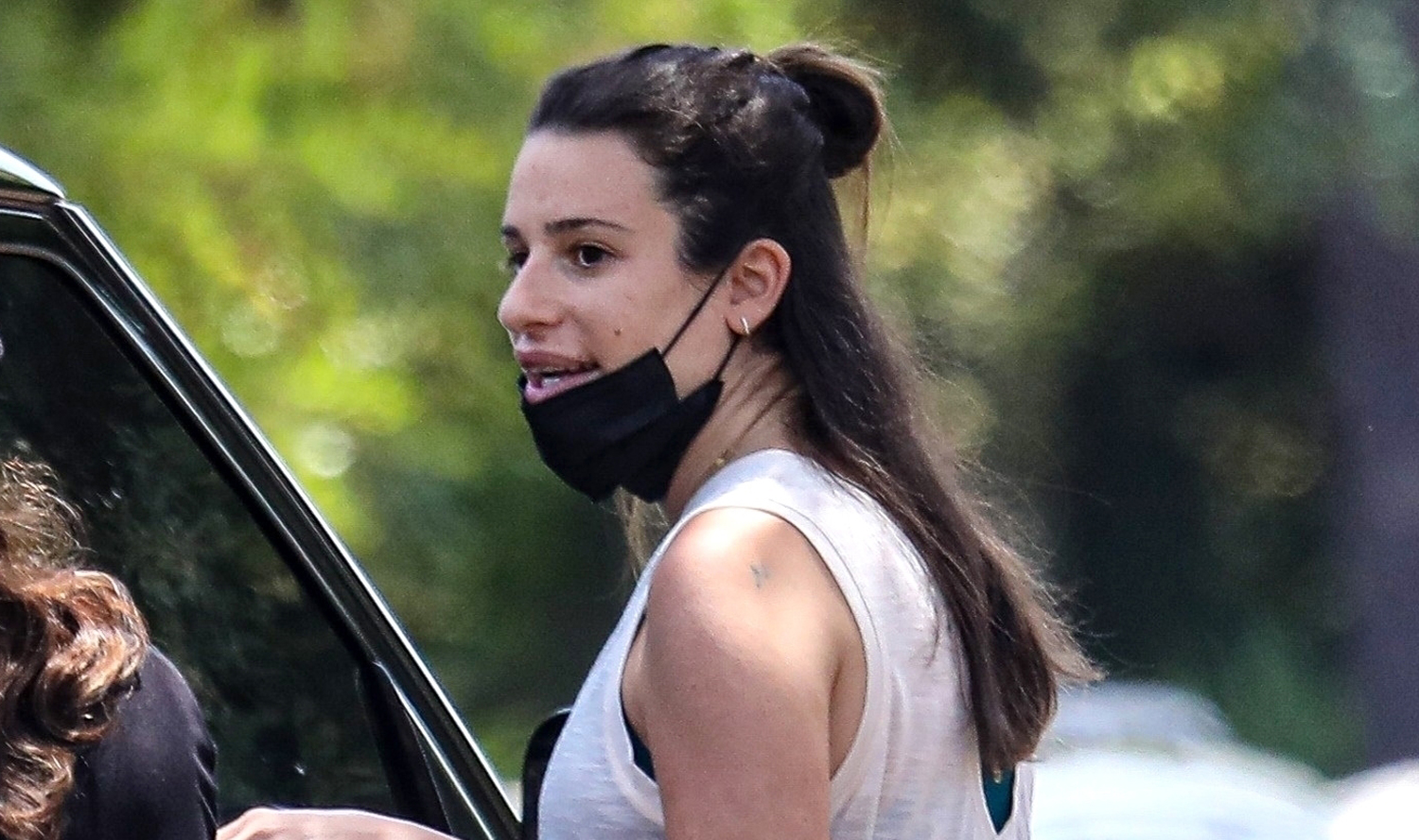 Lea Michele Shows Off Baby Bump on Afternoon Hike