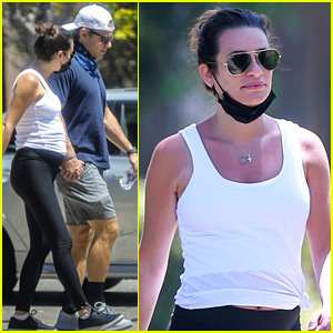 See the First Candid Photos of Lea Michele Since Pregnancy News!