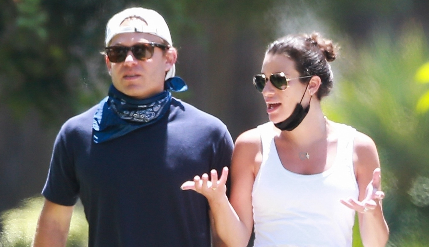 See the First Candid Photos of Lea Michele Since Pregnancy News!