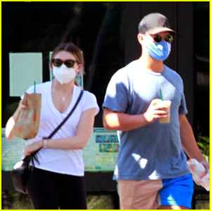 Taylor Lautner & Girlfriend Tay Dome Lunch Out Together In LA
