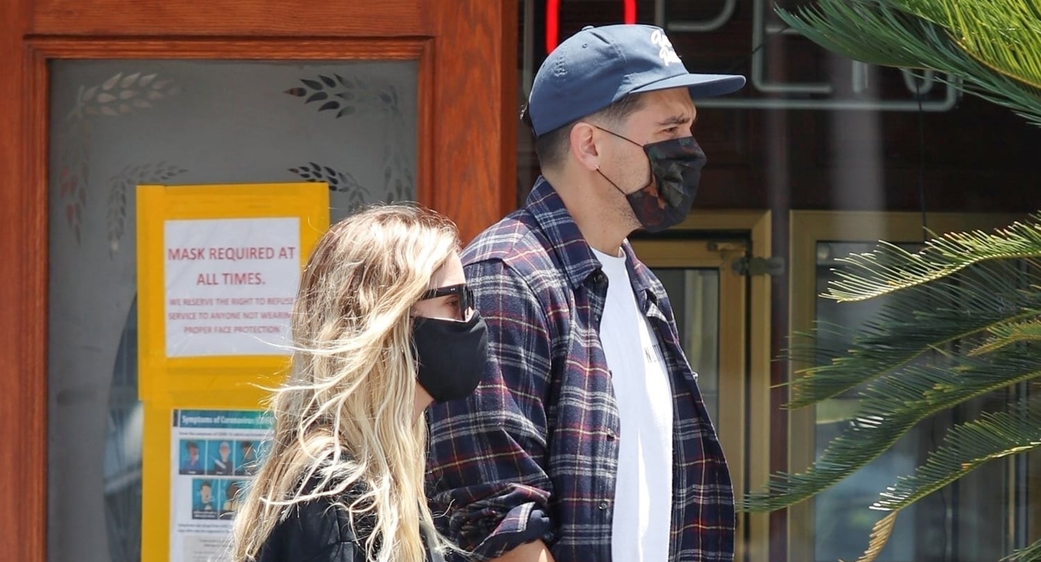 Ashley Benson Grabs Lunch with Boyfriend G-Eazy & Some Friends
