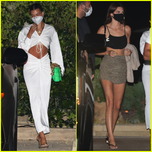 Hailey Bieber & Kendall Jenner Enjoy a Night Out at Nobu!