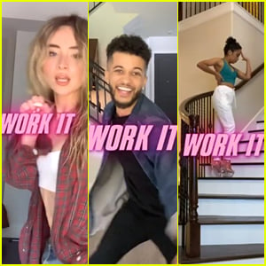 Sabrina Carpenter, Jordan Fisher & Liza Koshy Reveal 'Work It' Release Date With Fun Dance Video