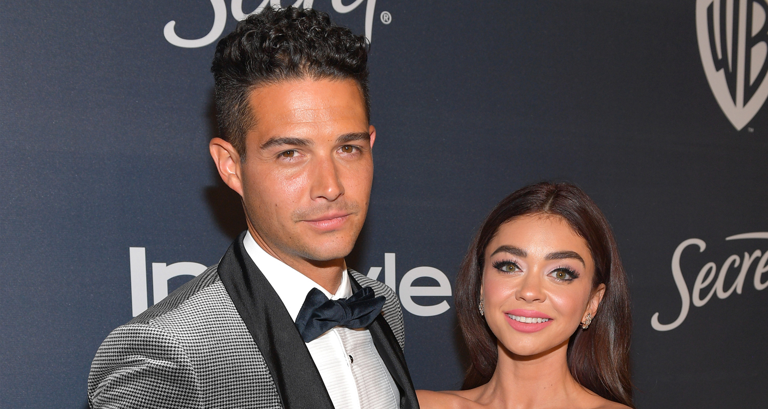 Sarah Hyland & Wells Adams Celebrate 1 Year Engagement Anniversary