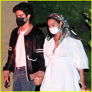 Demi Lovato Has Date Night Out With Fiance Max Ehrich
