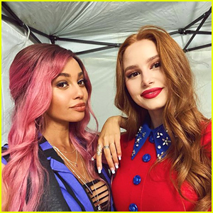 BFFs Vanessa Morgan & Madelaine Petsch Are Back As Choni On 'Riverdale' Set!