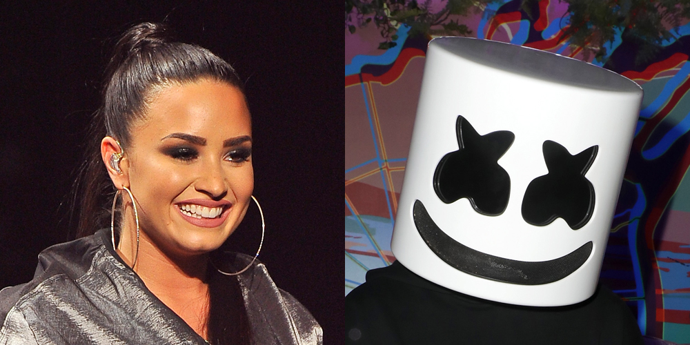 Demi Lovato & Marshmello Tease New Collab Coming Soon, Fans React ...