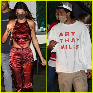 Kendall Jenner Steps Out for Dinner Date with Devin Booker