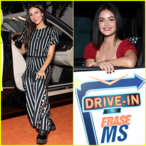 Victoria Justice, Lucy Hale, & More Support an Important Cause at Drive-In Event