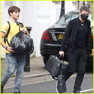 Froy Gutierrez Spotted in London with Richard Madden