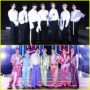 BTS Rock 2 Different Outfits For American Music Awards Performance