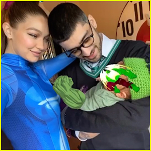Gigi Hadid Shares Pic of Zayn Malik & Their Daughter in Halloween Costumes!