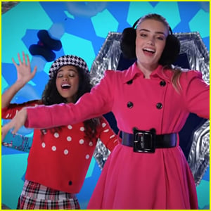 Meg Donnelly & More Disney Channel Stars 'Put the Happy in the Holidays' In New Music Video!