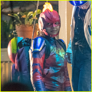 Iman Vellani Suits Up as She Continues Filming For 'Ms Marvel'