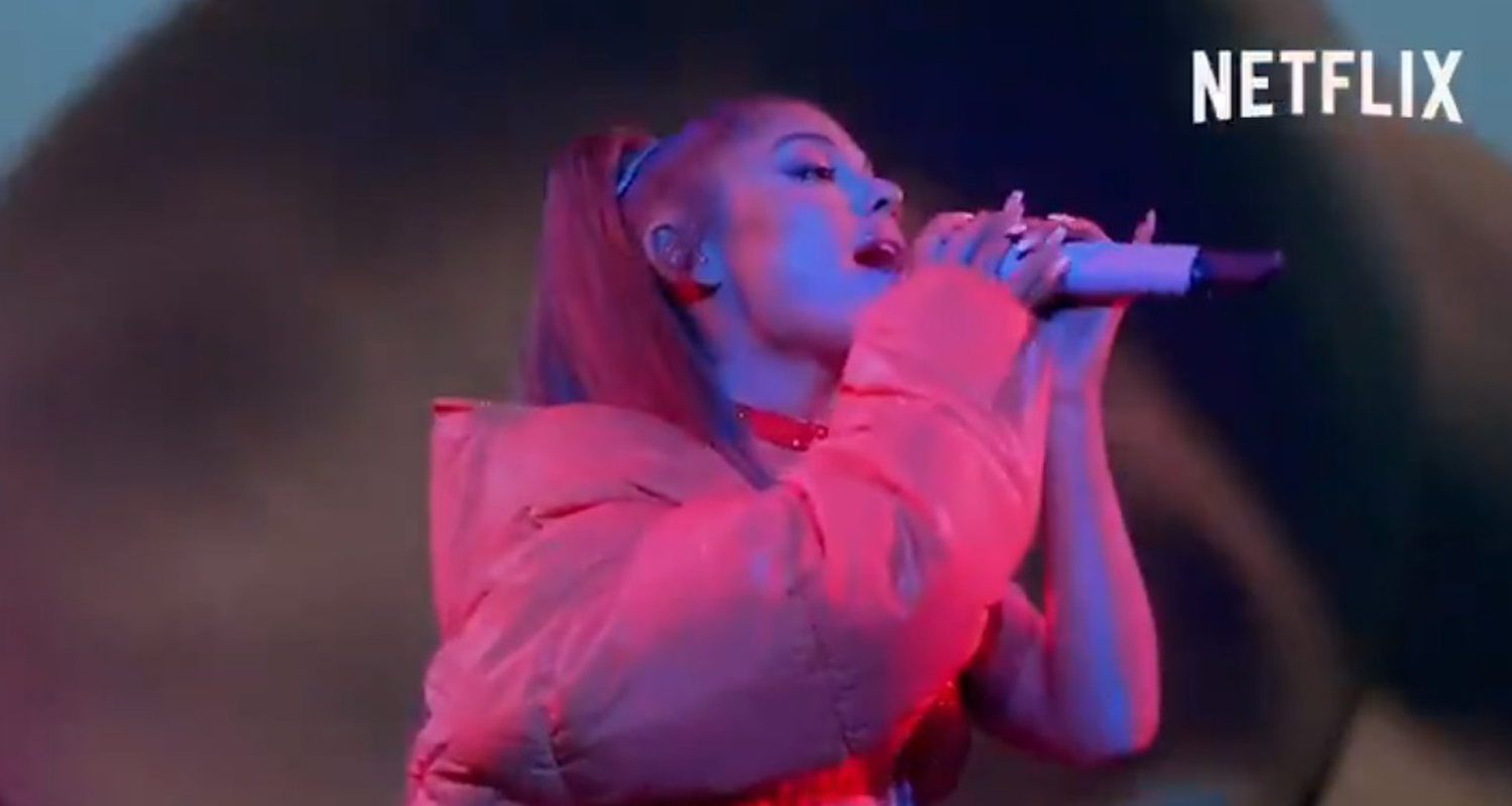 Netflix Debuts New Clip From Ariana Grandes ‘excuse Me I Love You Concert Documentary 1501