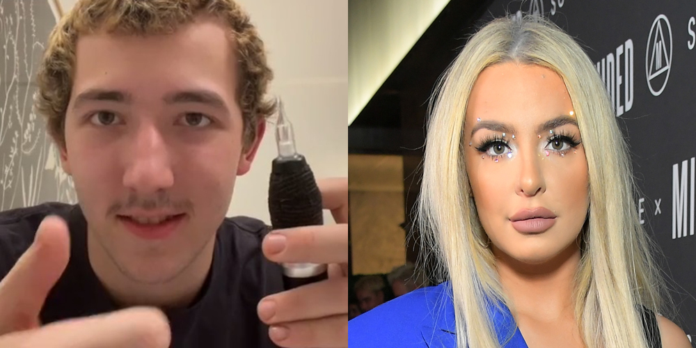 Frankie Jonas Tattoos Tana Mongeau’s Name On His Leg In New TikTok