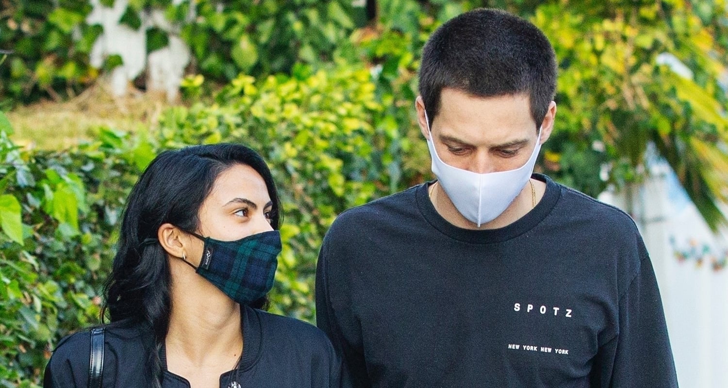 Camila Mendes & Grayson Vaughan Hold Hands While Out In Los Angeles