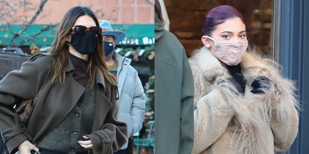 Kylie Jenner Goes Shopping in Aspen with Kendall on New Year’s Day