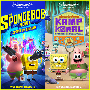 'SpongeBob Movie: Sponge On The Run' & 'Kamp Koral' Get Paramount+ Premiere Date!