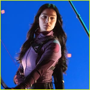 Hailee Steinfeld Is Back On 'Hawkeye' Set In First New Photos of the Year!