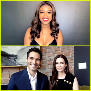 'Arrowverse' Stars Javicia Leslie, Tyler Hoechlin & Bitsie Tulloch Present at Critics' Choice Awards 2021