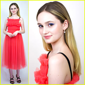 Audrey Grace Marshall Is Pretty In Pink For Critics' Choice Awards 2021