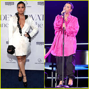 Demi Lovato Performs 'Dancing With The Devil' at YouTube Docu-Series Premiere