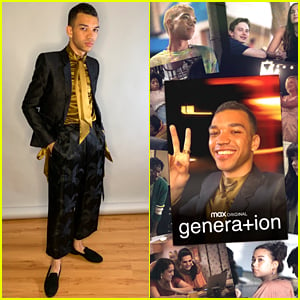 Justice Smith & Co-Stars Attend Virtual 'Genera+ion' Premiere - See The Photos!