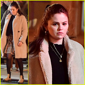 Selena Gomez Looks Really Worried On 'Only Murders In The Building' Set in NYC
