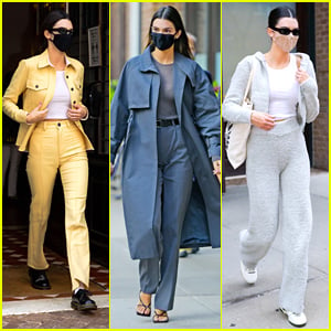 Kendall Jenner Shows Off Her Spring Style In NYC With Multiple Outfits!