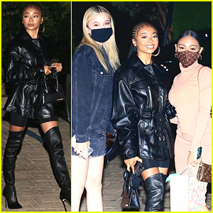 Skai Jackson Celebrates Her 19th Birthday a Few Feet Away From Nicki Minaj!