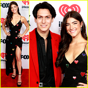 Charli D'Amelio & LILHUDDY Hit the Red Carpet Together at iHeartRadio Music Awards 2021!