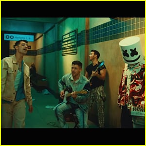 Jonas Brothers & Marshmello Release 'Leave Before You Love Me' Music Video