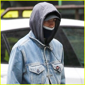 Timothee Chalamet Wears Double Denim While Out & About