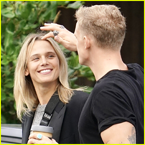 Cody Simpson & Marloes Stevens Share Cute Moment While Out For Coffee