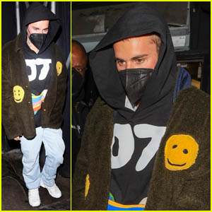 Justin Bieber Heads Home After a Night Out in West Hollywood