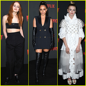 Sadie Sink, Kiana Madeira & Olivia Scott Welch Premiere New Movie 'Fear Street Part 1: 1994'