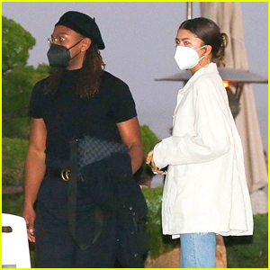 Zendaya Shows Off Chic Style During Dinner Date Out in LA