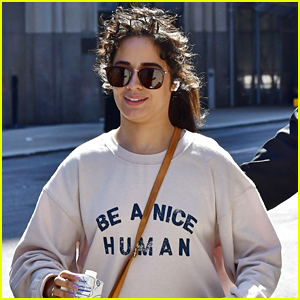 Camila Cabello Spreads A Positive Message With Her Sweater