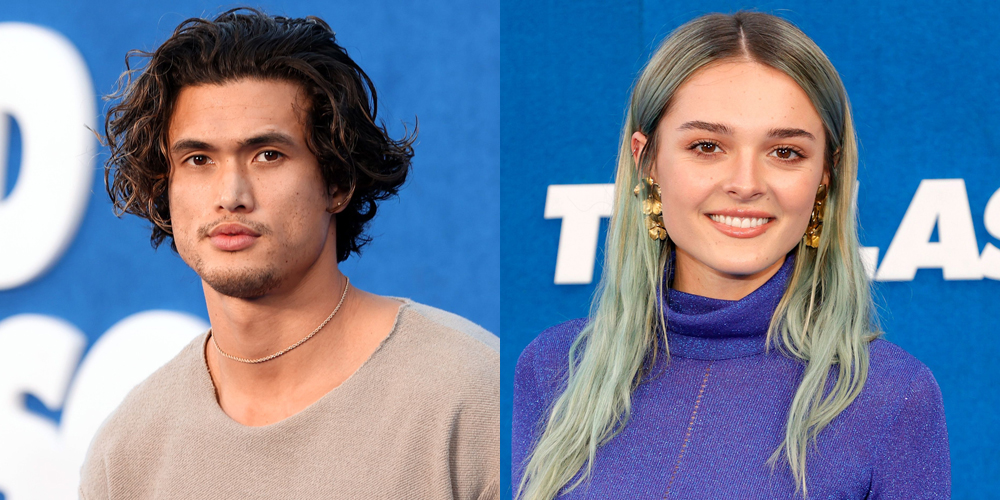 Charles Melton & Charlotte Lawrence Attend ‘Ted Lasso’ Season 2 ...